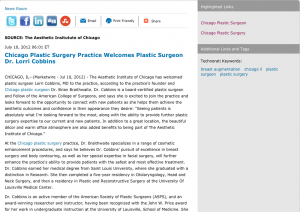 Plastic Surgery, Plastic Surgeon, Chicago IL, Breast Augmentation