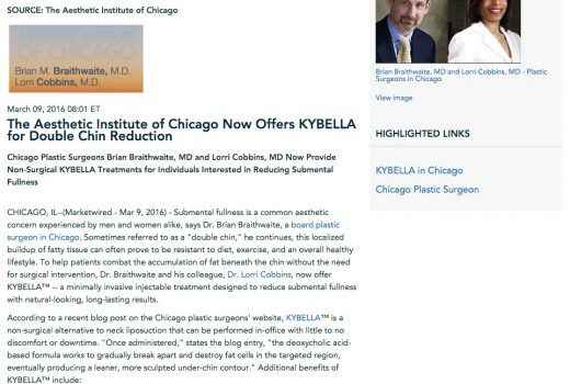 Dr. Lorri Cobbins and Dr. Brian Braithwaite introduce KYBELLA.