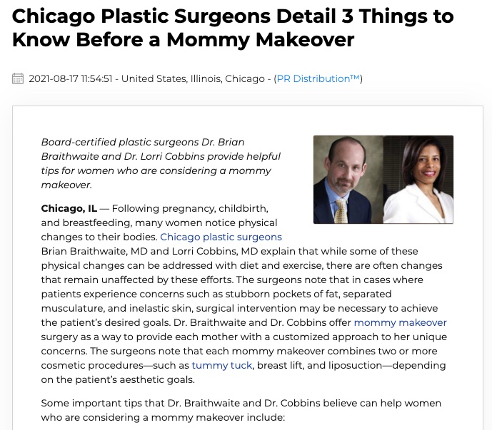 Brian Braithwaite Md Aesthetic Institute Of Chicago Dr. Brian Braithwaite, MD, Cosmetic, Plastic & Reconstructive Surgery