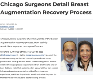 Board-certified Chicago plastic surgeons outline the breast augmentation recovery process.