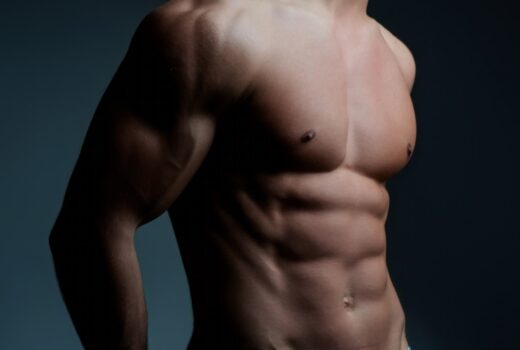 Male chest. Perfect abs, shoulders, and chest. Close up the Abs. Closeup torso. Ab. Muscular chest and ripped abs. Sexy male muscular body. Man with naked torso showing chest and six pack abs.